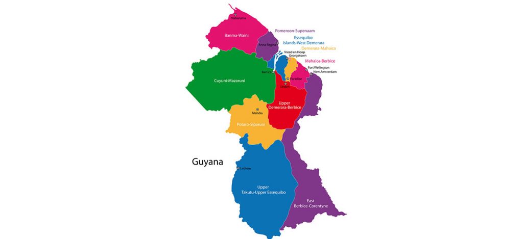 Guyana-map