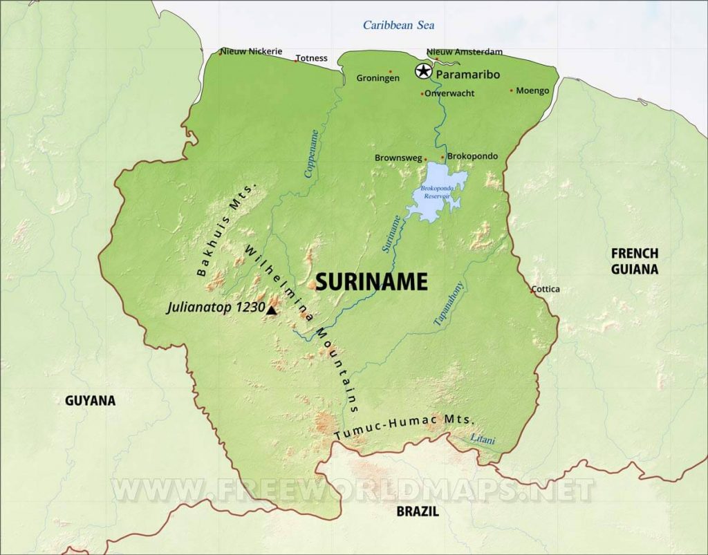 suriname-map-physical