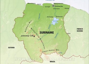 suriname-map-physical