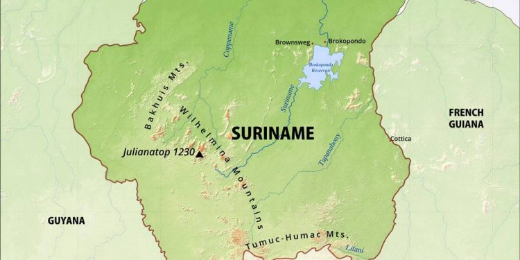 suriname-map-physical