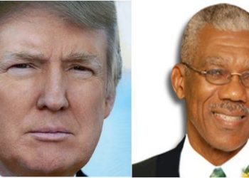 David granger Donald trump