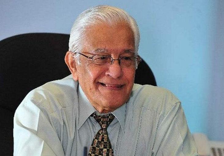 Former Prime Minister Basdeo Panday
