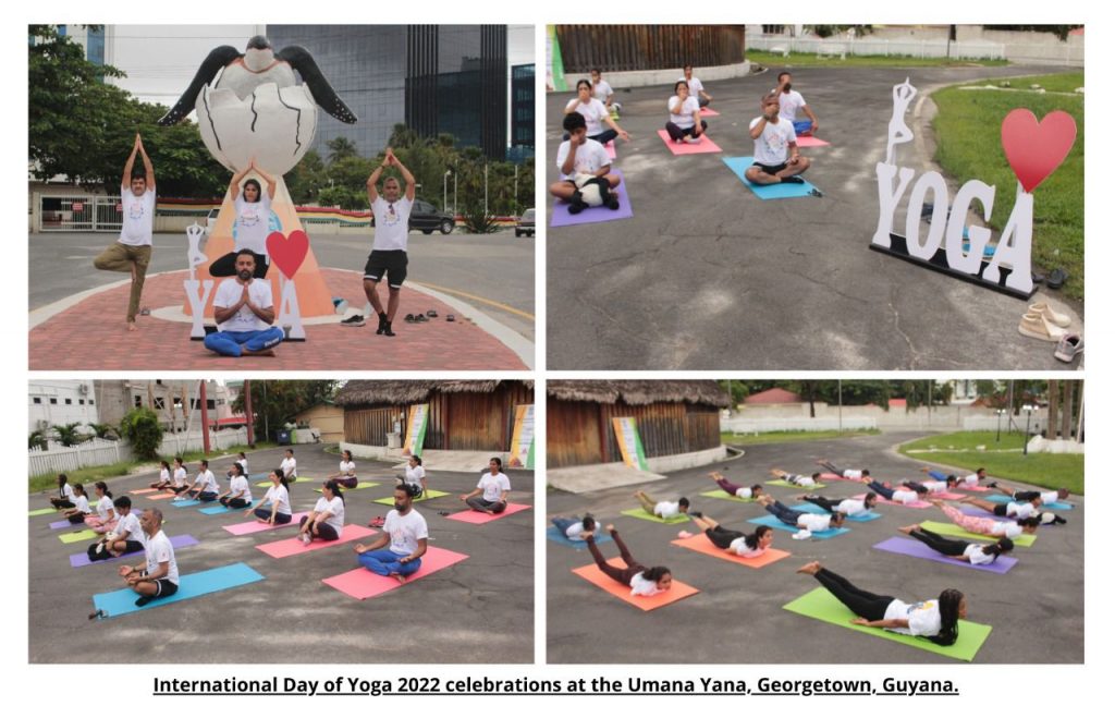 International Day of Yoga in Guyana