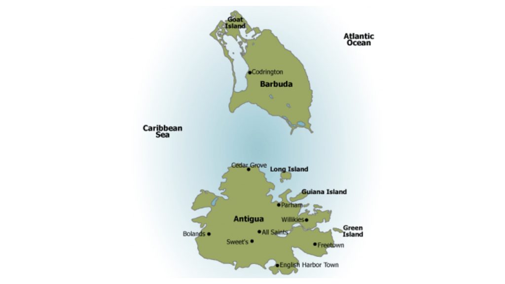 Barbuda-map