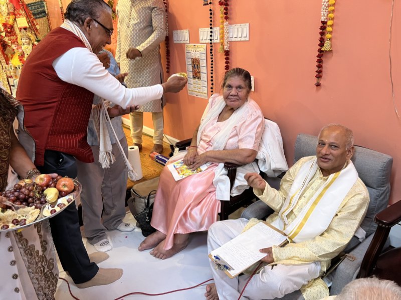 Indian Caribbean Maa Savitri of NY performs Yagya in Little Guyana