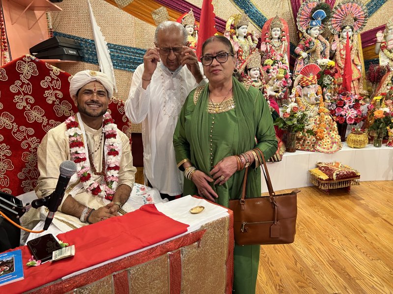 Indian Caribbean Maa Savitri of NY performs Yagya in Little Guyana