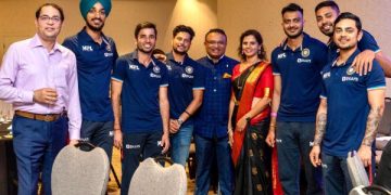 Grand Reception for the Indian cricket team in West Indies