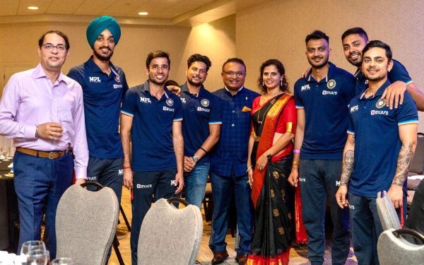Grand Reception for the Indian cricket team in West Indies