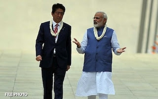 PM Modi pays tribute to Japan PM Shinzo Abe