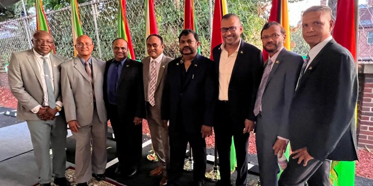 Guyana President Engages Diaspora and Diplomats in Washington