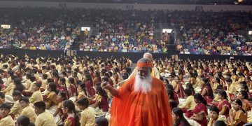 Thousands recite the Gita in Texas setting Guinness Record