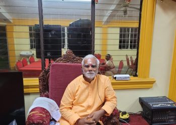 Devotees praised Pandit Amar’s leadership role in the community