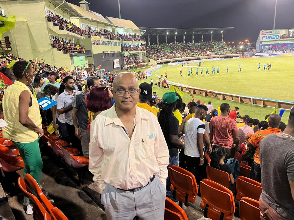 Patriotism and cheers at Guyana National Stadium