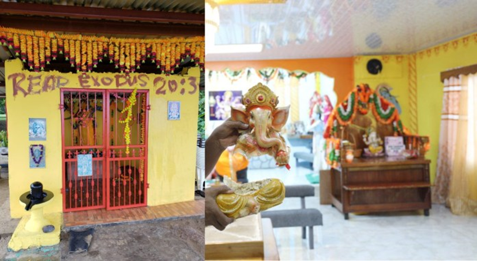Hindu Temples Vandalized in Trinidad