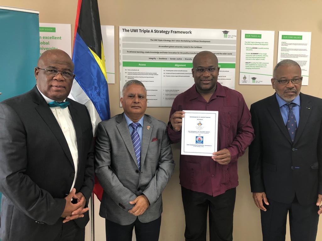 UWI signs MOU with India based Univ