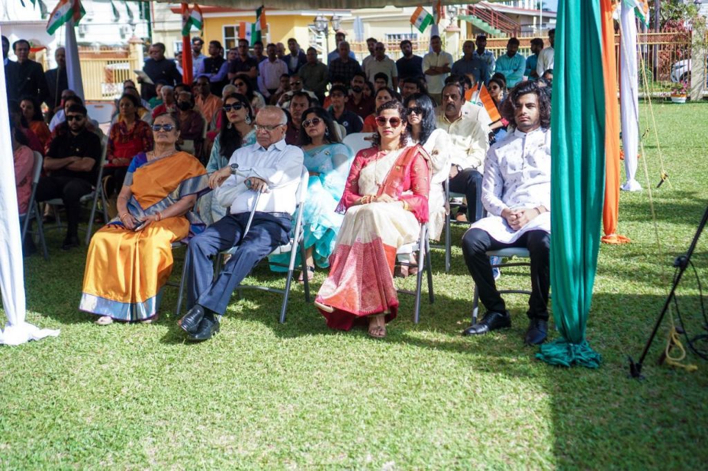 India High Commission Guyana Celebrates 73rd Republic Day; flag hoisted 