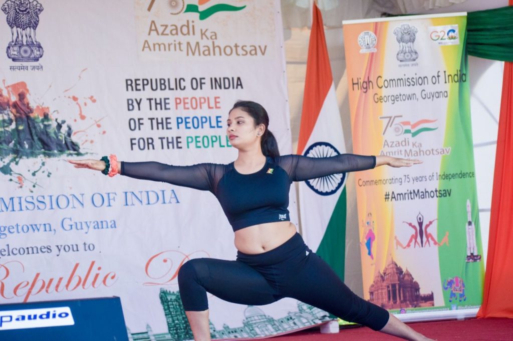 India High Commission Guyana Celebrates 73rd Republic Day; flag hoisted 