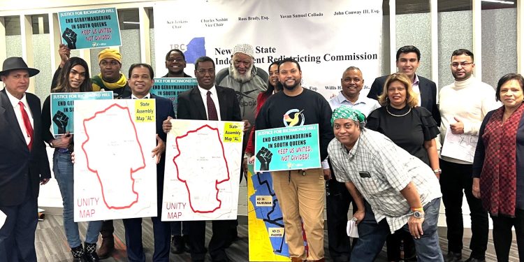 Community Rallies for united  RICHMOND HILL/SOUTH OZONE PARK OR “LITTLE GUYANA/INDIA” DISTRICT in NY