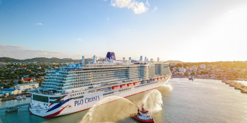 ANTIGUA AND BARBUDA WELCOMES P&O CRUISES ARVIA HOMEPORTING CALL