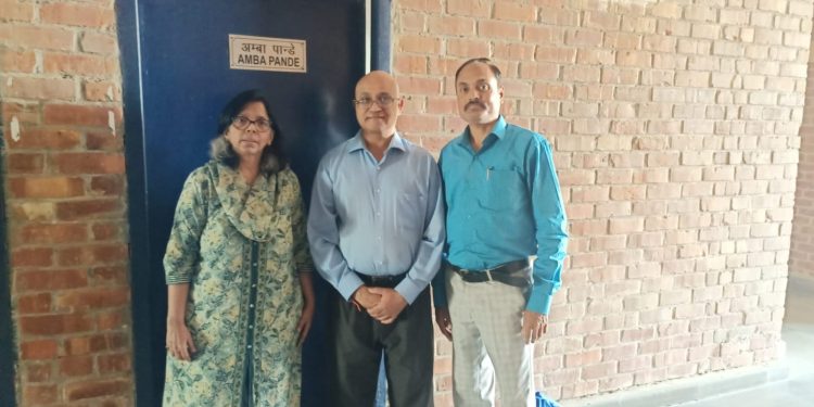 Dr Bisram Engages JNU Diaspora Scholar