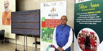 Dr Vishnu Bisram attended the two day International Millets Conference in Delhi on March 18 and 19. Hundreds of delegates from around the globe attended the two day meet.