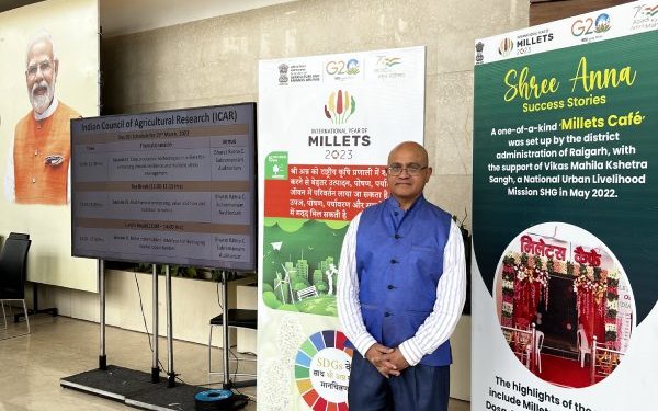 Dr Vishnu Bisram attended the two day International Millets Conference in Delhi on March 18 and 19. Hundreds of delegates from around the globe attended the two day meet.