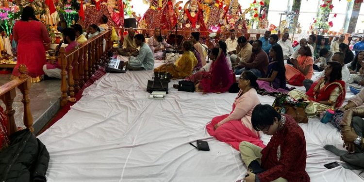 Indo Caribbean American Aunty Data Celebrates 70 at Dayaram Mandir Queens