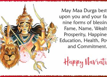 The Spring 2023 Navratri is being observed from Wednesday night March 22 thru March 30. It is a Hindu night festival that worships the avatars of the Goddess Durga. There is usually a Lord Rama katha during these nine nights. The conclusion is the birth of Lord Rama.