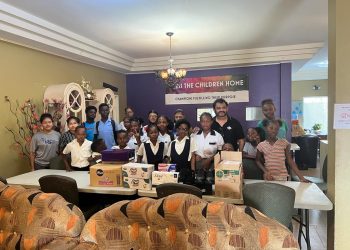 NY Dave West Indian doles out Supplies to Children’s home in Guyana