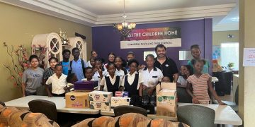 NY Dave West Indian doles out Supplies to Children’s home in Guyana