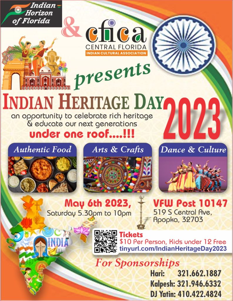 Indian Heritage Day in Central Florida
