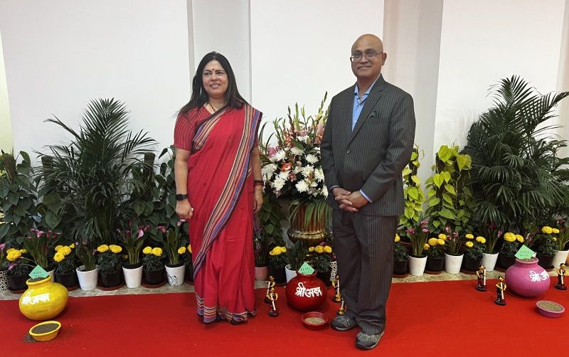 Indo Caribbean Journalist Engages India External Affairs (MoS) Minister in Delhi