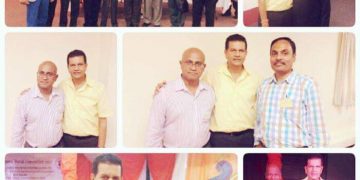 Pix below is of former Member of Parliament Chandresh Sharma of T&T posing with delegates at an international Indian diaspora conference in Trinidad in 2019.