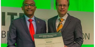BARBADOS WINS TOP GREEN DESTINATIONAWARD AT ITB BERLIN