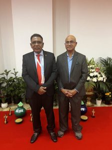 Indo Caribbean Journalist Engages India External Affairs (MoS) Minister in Delhi 