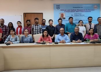 Indo Caribbean Scholar Interacted with JNU Students