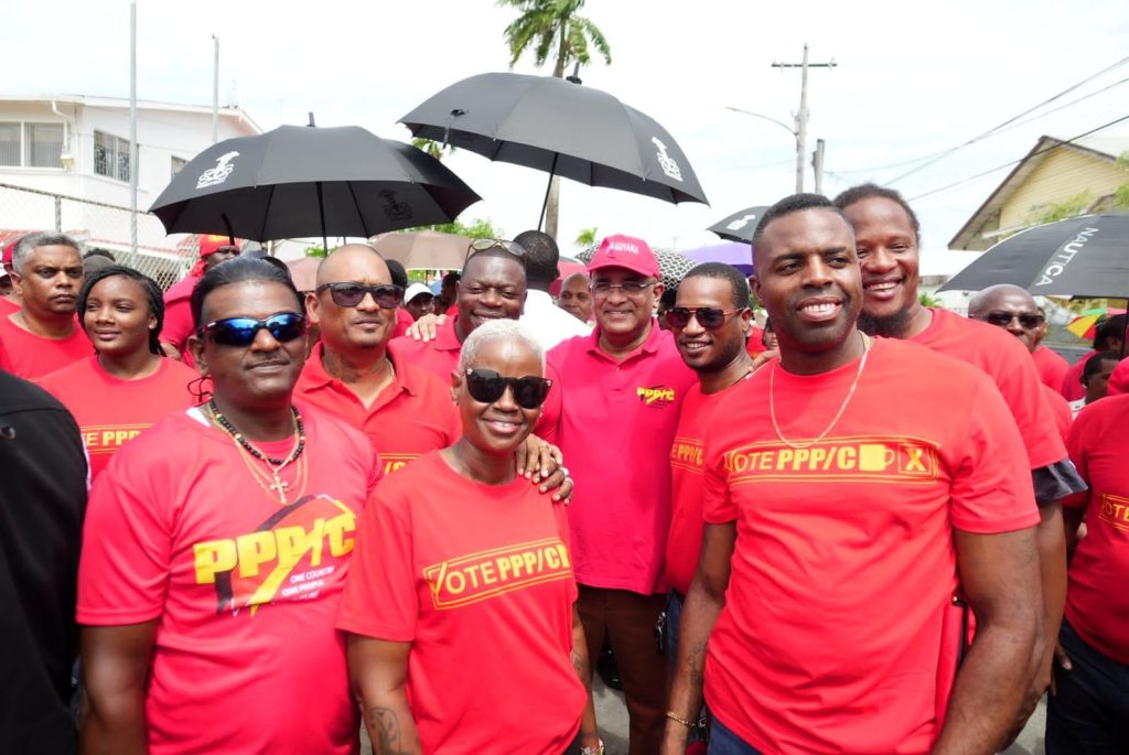 Jagdeo accompanied PPP candidates to Guyana LGE 2023 Nominations
