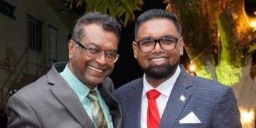 Guyana Govt Leaders meet Opposition Figures