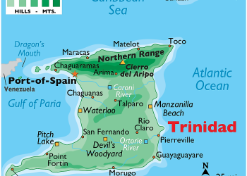 Trinidad map