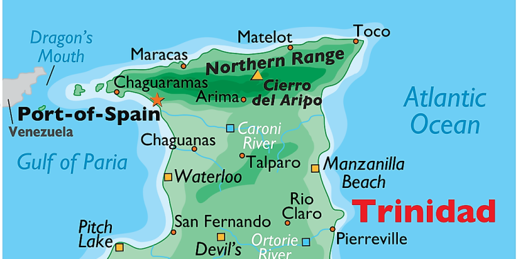 Trinidad map