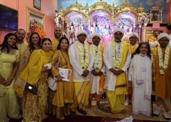 Newly Installed Dharmacharya with Family members & Pandits