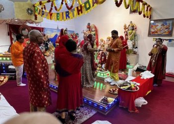 Hanuman Jayanti in Little Guyana, Queens, NY