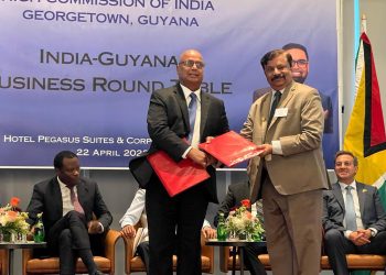 Memorandum Of Agreement signed between India Industrial group and Guyana Energy Group