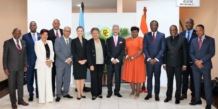 India’s Jaishankar Engages Caricom in Guyana-based Headquarter