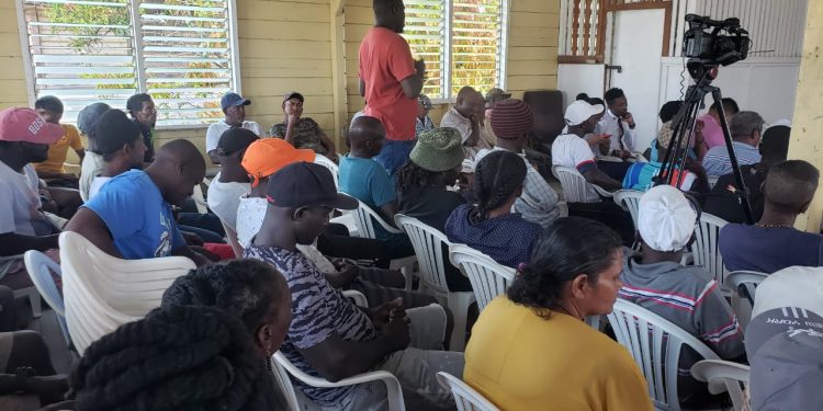 Guyana Agriculture Minister Consults with Public in PNC Stronghold