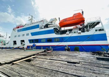 India built Vessel Arrives in Guyana