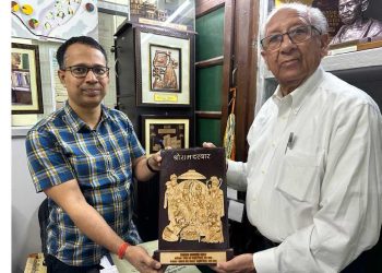 Deo Gosine Welcomed at BHU, India