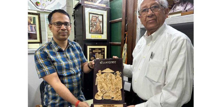 Deo Gosine Welcomed at BHU, India