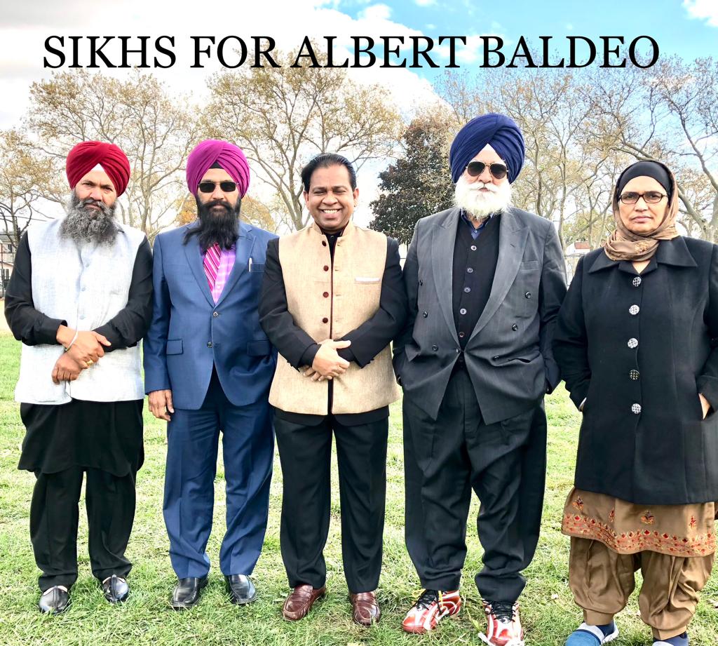 Sikhs Endorse Albert Baldeo