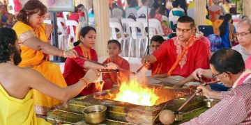 Maha Rudra Yajna in Trinidad